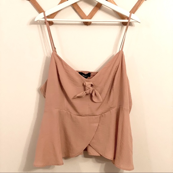 NWT F21 Plus Flowy Pink Tulip Hem Camisole - Picture 3 of 9